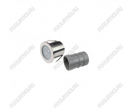 Прожектор светодиодный Aquaviva HJ-RC-SS75, 3led 3W NW (AISI-316) + закладная Прожектор светодиодный Aquaviva HJ-RC-SS75, 3led 3W NW (AISI-316) + закладная