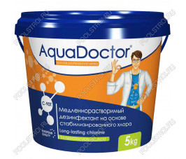 Медленный хлор AquaDoctor C-90T в таблетках 5кг
