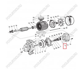 Капельный лоток для насосов Saer IR4P Bronze (54300121)