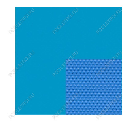 Пленка для отделки бассейнов синяя ребристая CLASSIC non-slip adriatic blue 604 Elbtal Plastics