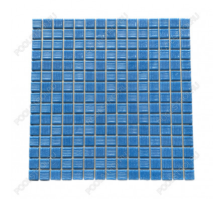 Мозаика стеклянная AquaViva Blue чип 20*20*4mm (УП.)